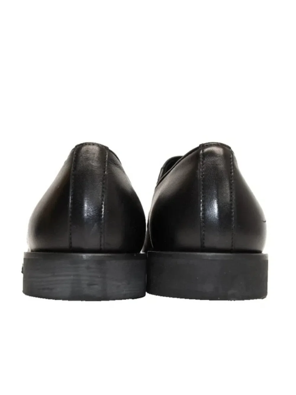 New! Bruno Magli RAGING Loafer Leather Slip-on Black Size 11 M DD466A